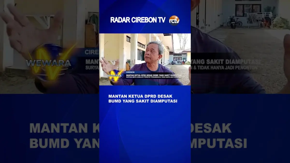 Mantan Ketua DPRD Desak BUMD Yang Sakit Diamputasi