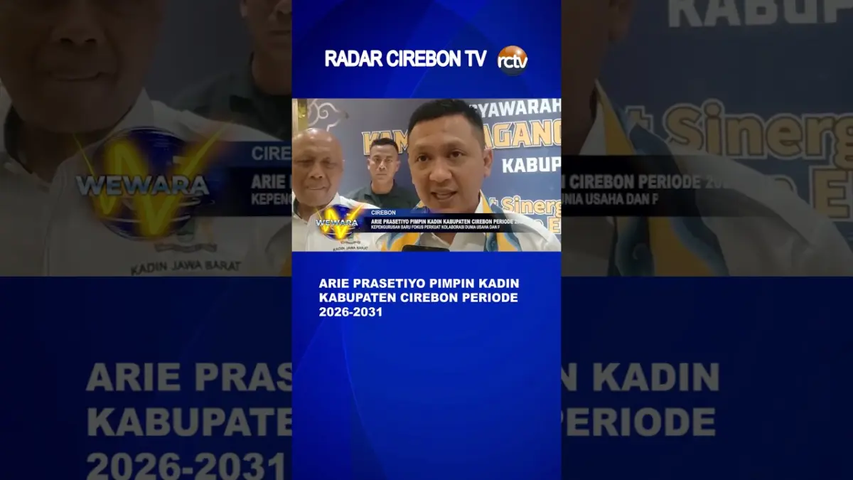 Arie Prasetiyo Pimpin Kadin Kabupaten Cirebon Periode 2026-2031
