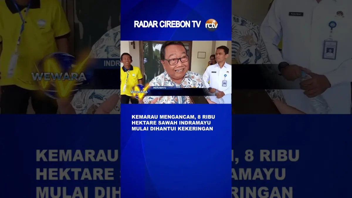Kemarau Mengancam, 8 Ribu Hektare Sawah Indramayu Mulai Dihantui Kekeringan