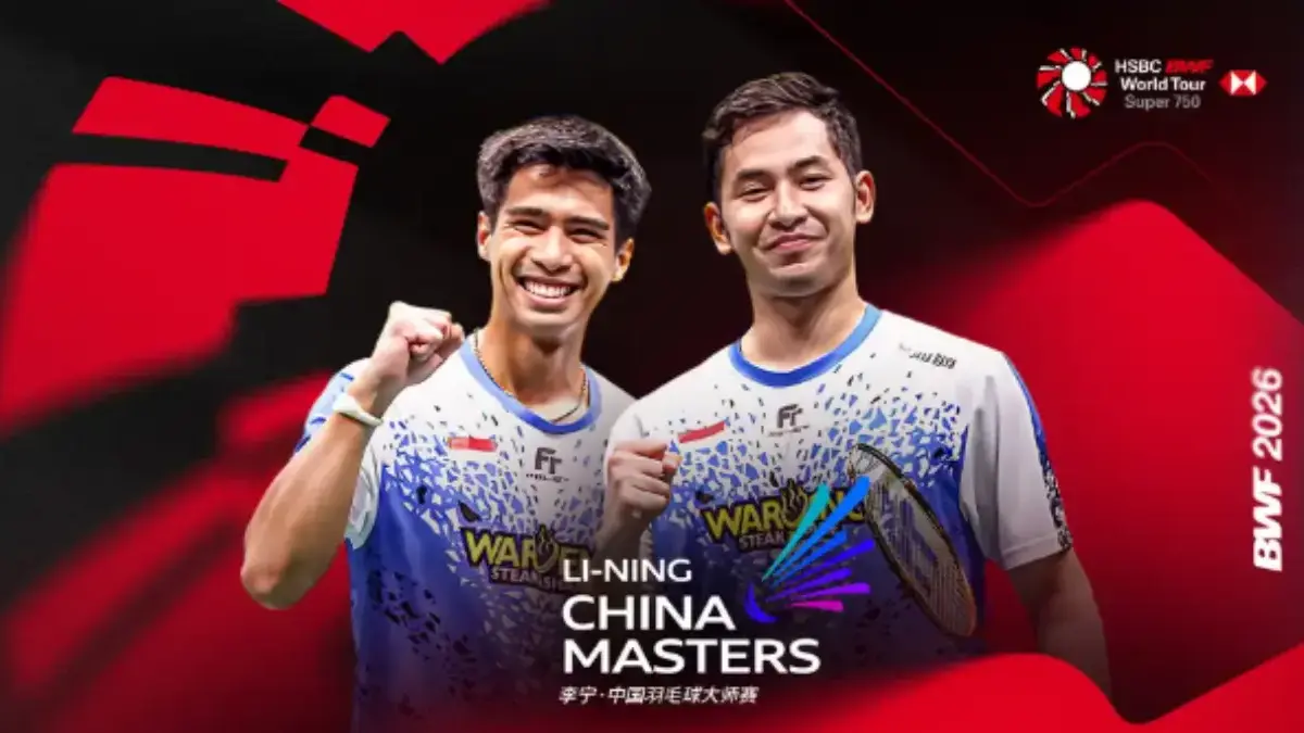 Jadwal Badminton China Masters 2026 Hari Ini 2 September, Live di Mana dan Jam Berapa Wakil Indonesia Main? Badminton China Masters 2026