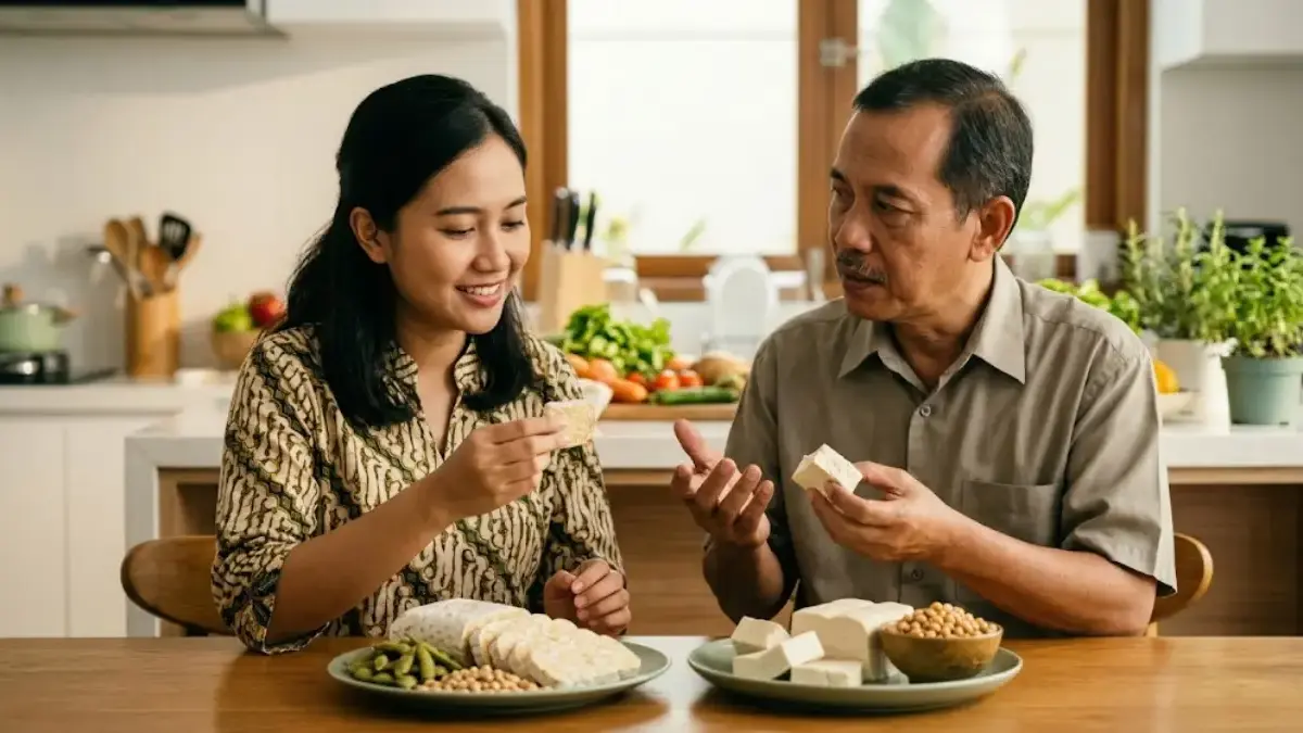 Sama-sama dari Kedelai, Mana yang Lebih Bergizi Antara Tempe dan Tahu? foto