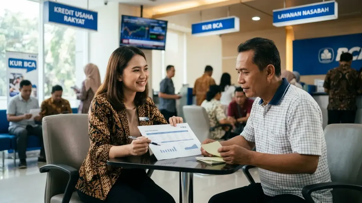 KUR BCA 2026 Dibuka! Pinjaman hingga Rp500 Juta, Cek Simulasi Cicilan dan Syarat Lengkapnya Foto