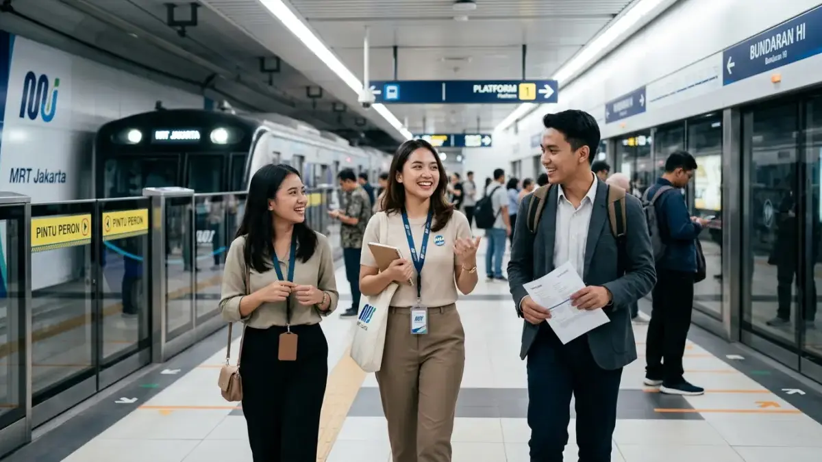 Lowongan Kerja MRT Jakarta 2026 Dibuka! Ada 19 Formasi untuk Lulusan SMA/SMK hingga S1, Cek Syaratnya Foto