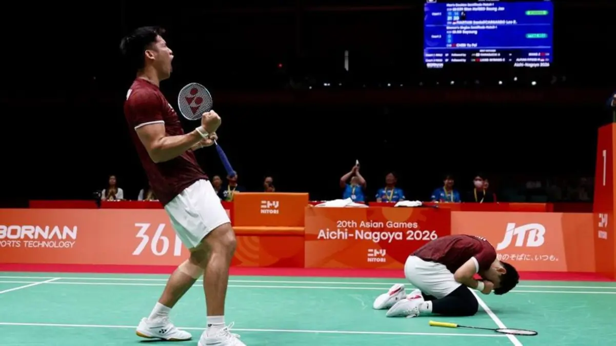 Asian Games 2026: Leo/Daniel Rebut Emas, Indonesia Naik ke Posisi 15 Klasemen Medali foto