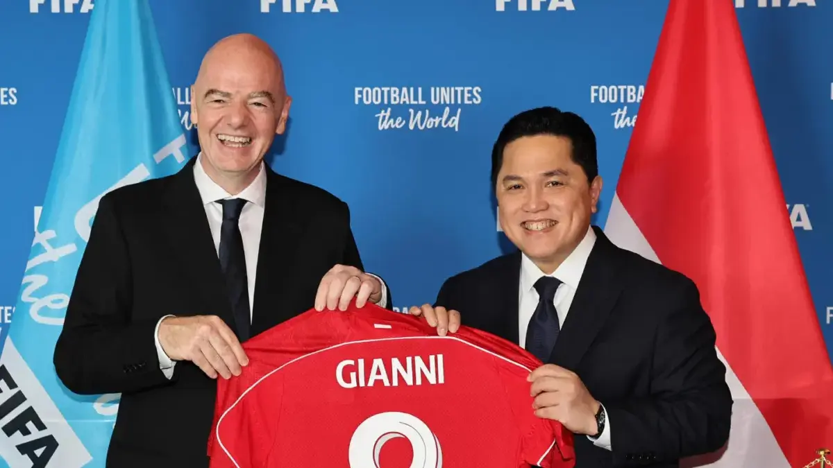 Gianni Infantino Bakal ke Indonesia! Bertemu Prabowo dan Hadiri Final FIFA ASEAN Cup 2026 di SUGBK foto