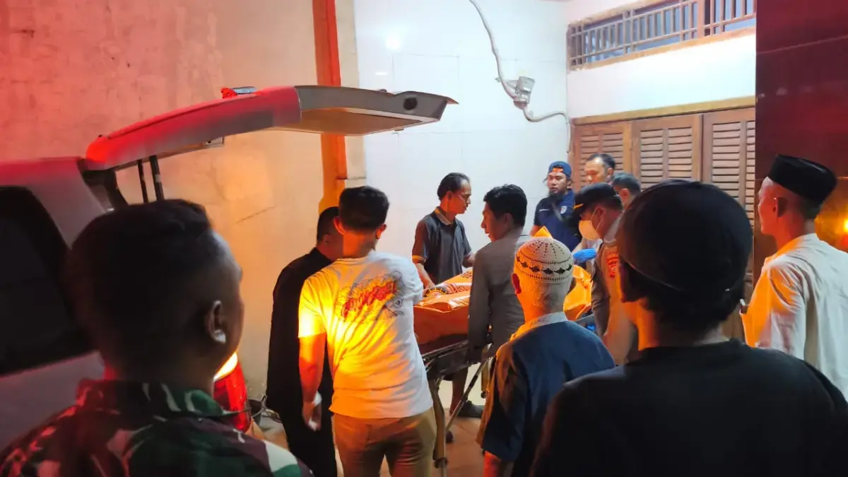 Ilustrasi olah tempat kejadian perkara oleh tim Inafis Polresta Cirebon.