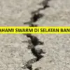 Ilustrasi gempa swarm yang terjadi di Pangalengan, Kabupaten Bandung.