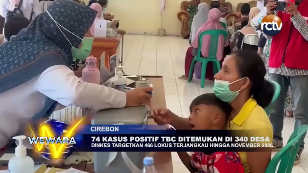 74 Kasus Positif TBC Ditemukan Di 340 Desa