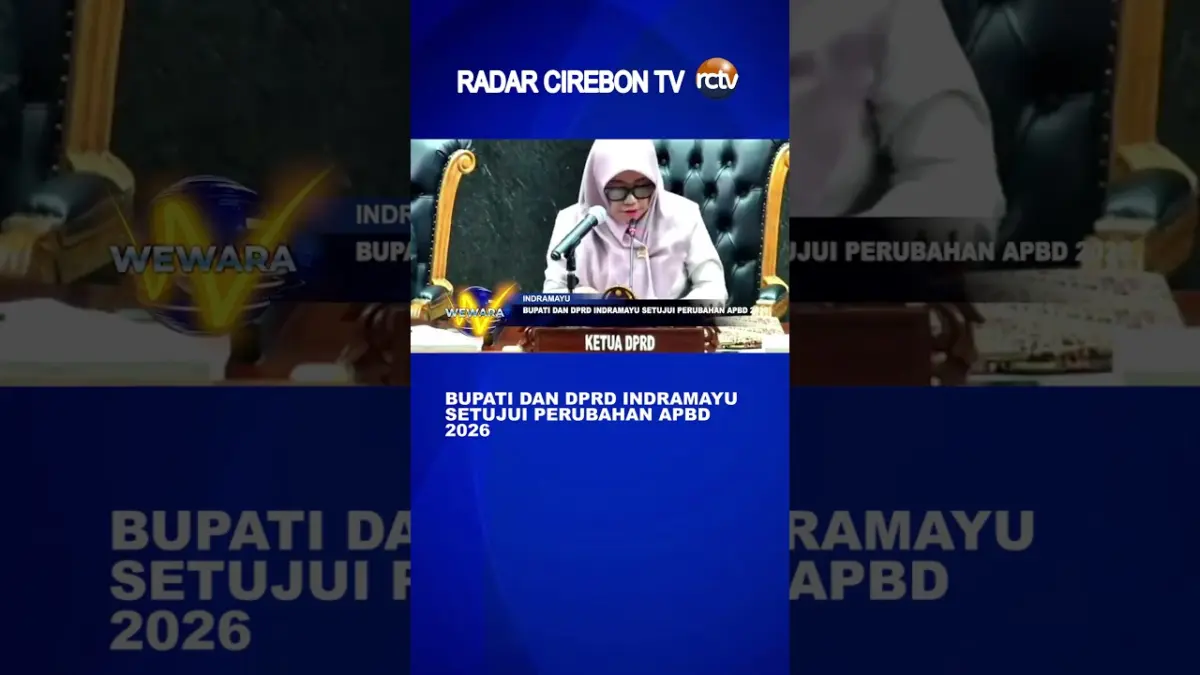 Bupati dan DPRD Indramayu Setujui Perubahan APBD 2026