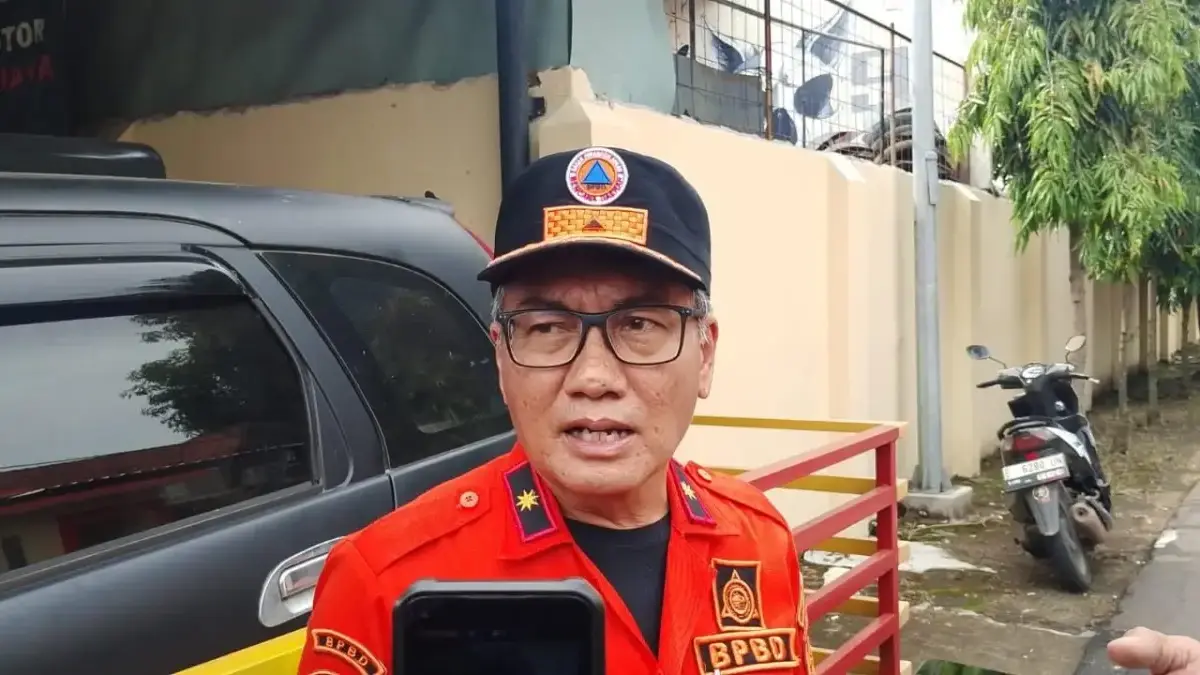 Kekeringan Meluas, 49 Karhutla Terjadi di Majalengka Selama Kemarau 2026 Kepala Pelaksana BPBD Majalengka Agus Tamim saat memberikan keterangan soal kekeringan dan karhutla.