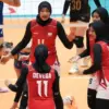 Timnas Voli Putri Indonesia saat bertanding di Asian Games 2026.