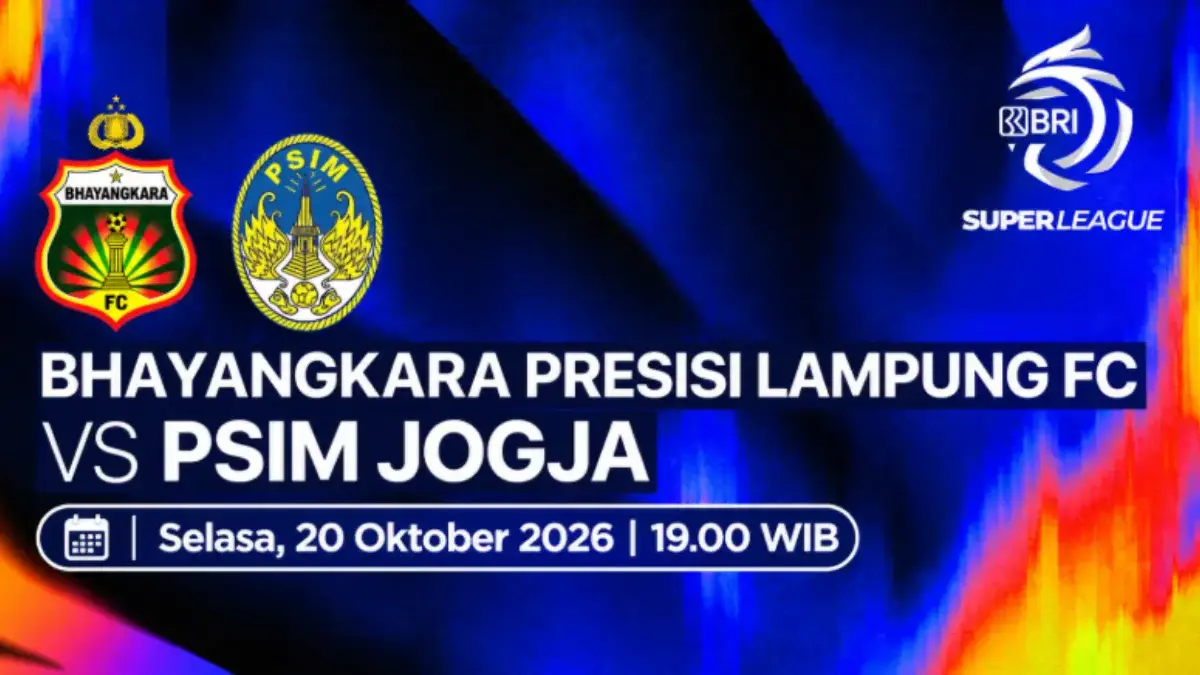 Live di Vidio Malam Ini! Jadwal Bhayangkara vs PSIM Super League 2026: Akankah Tuan Rumah Kalah Lagi? Super League 2026/2027