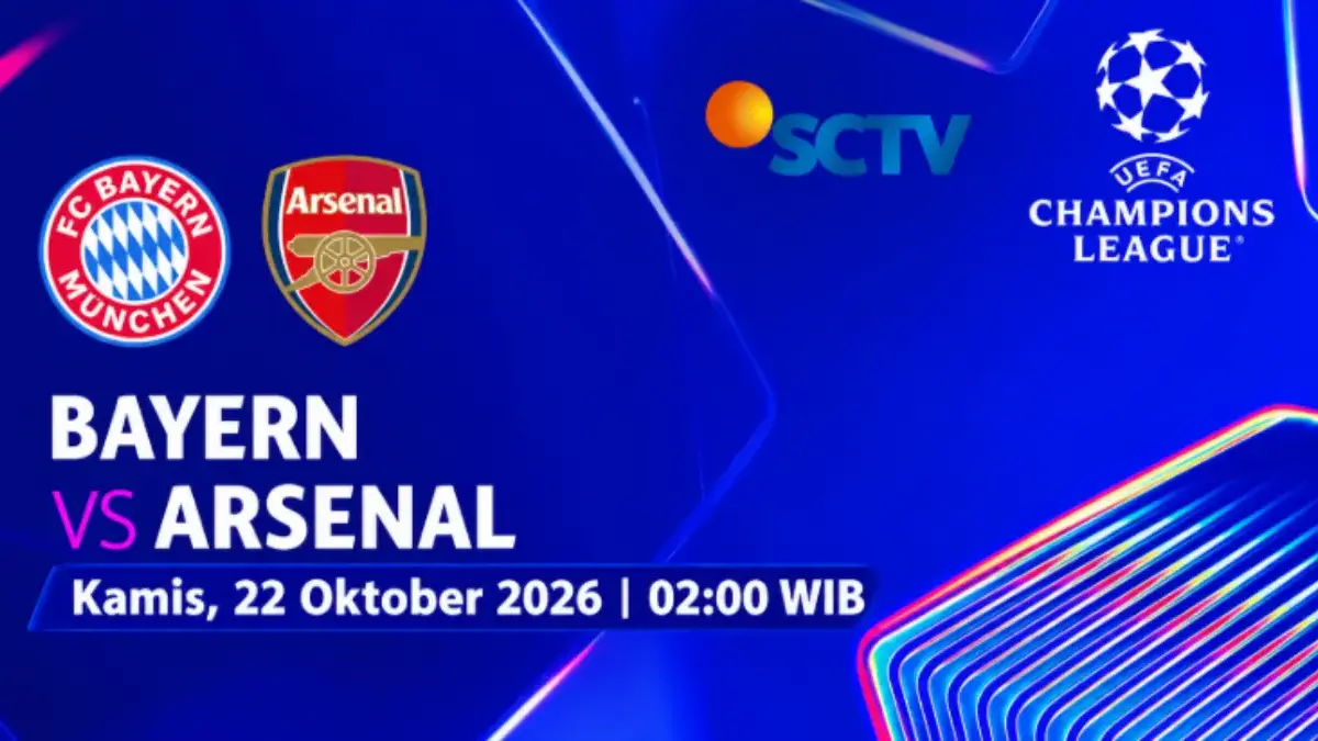 Siaran Langsung Bayern Munchen vs Arsenal Liga Champions 2026: Rekor Kompany-Arteta, Siapa Unggul? UCL