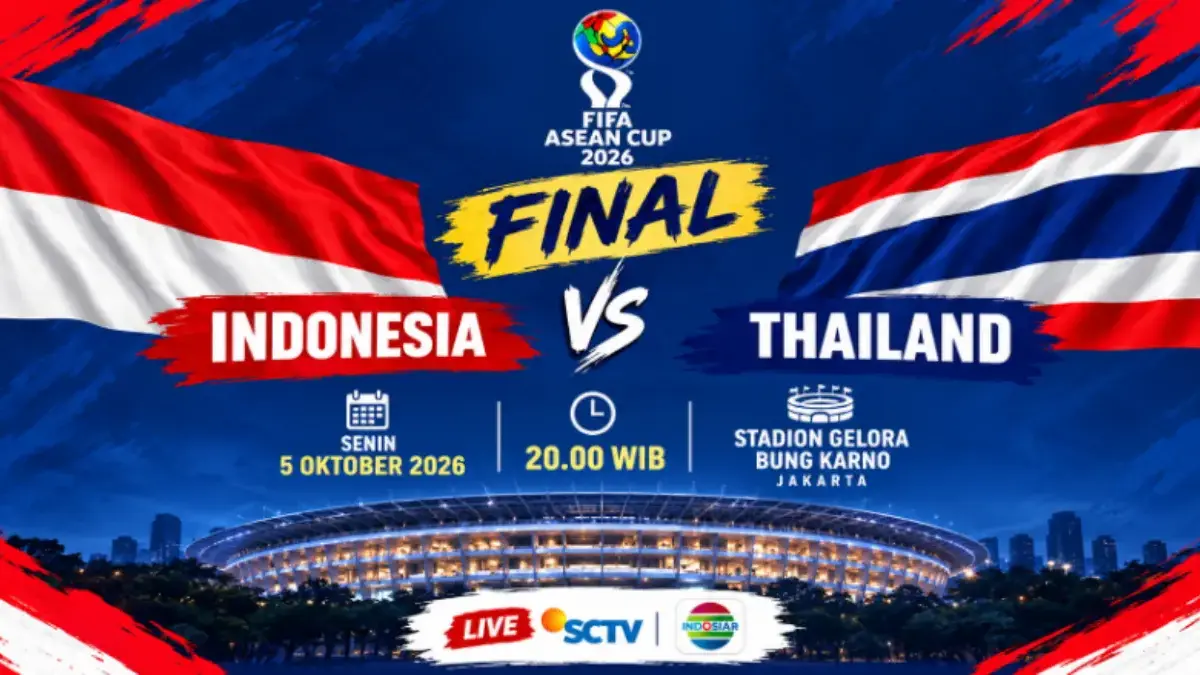 Jadwal Siaran Langsung Indonesia vs Thailand Final FIFA ASEAN Cup 2026: Siapa Raja Sepak Bola Asia Tenggara? FIFA ASEAN Cup
