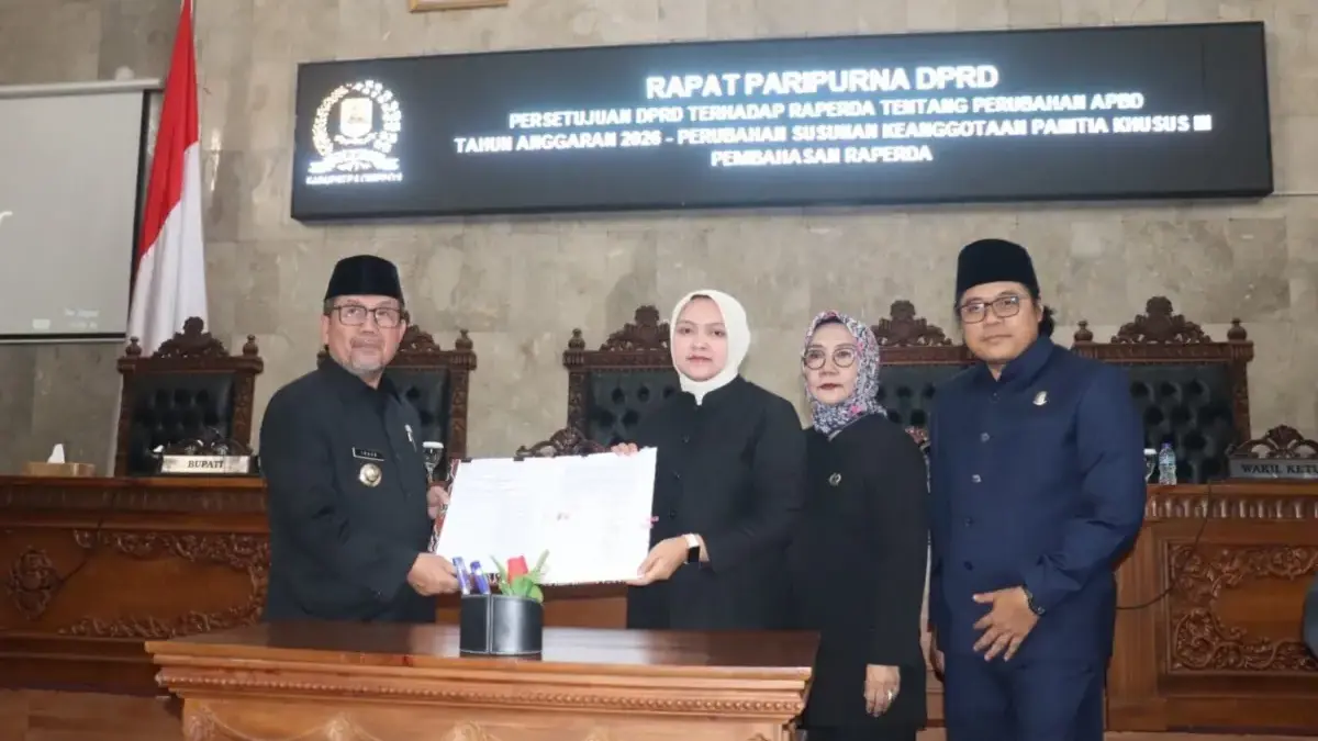 Perubahan APBD 2026 Cirebon Capai Rp4,315 Triliun, Pemkab Diminta Segera Realisasikan Program Prioritas Pemkab dan DPRD Kabupaten Cirebon