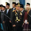 Presiden Prabowo Subianto saat melantik sejumlah pejabat di Istana Negara