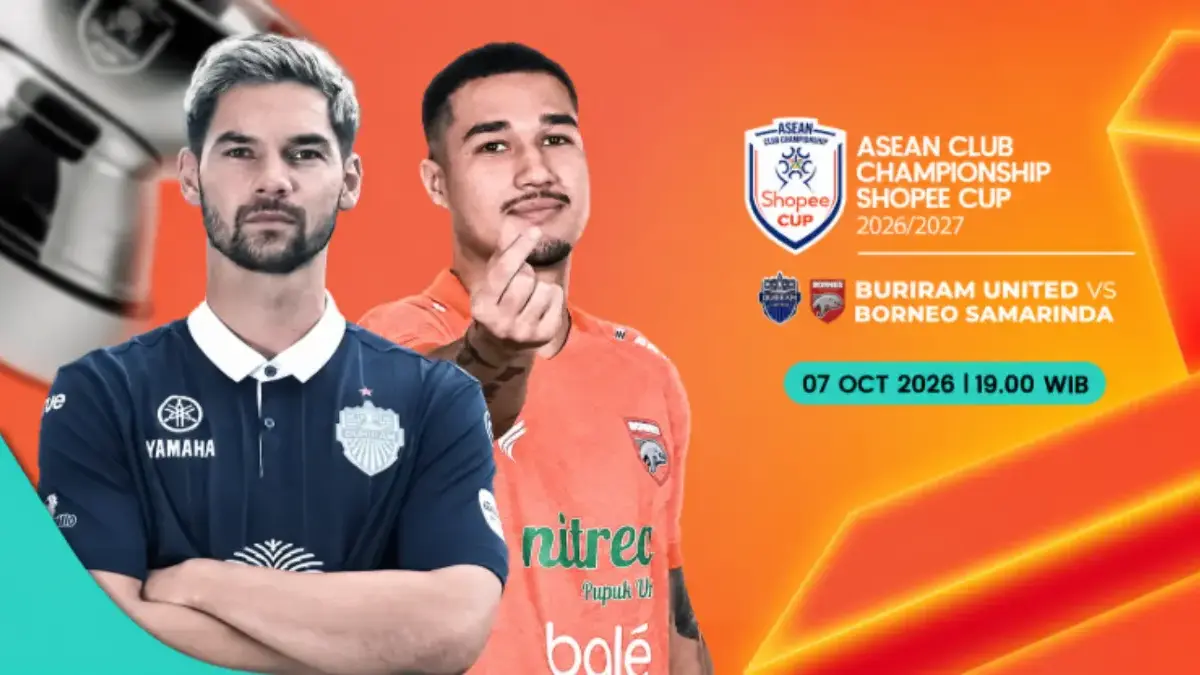 Siaran Langsung Buriram United vs Borneo FC ASEAN Club Championship 2026, Apakah Live di RCTI? ASEAN Club Championship