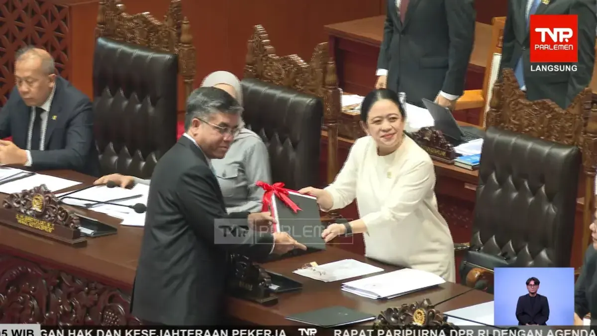 DPR Sahkan UU Perlindungan Ketenagakerjaan, Hak Pekerja hingga Jaminan Sosial Kini Diatur Lebih Kuat DPR RI