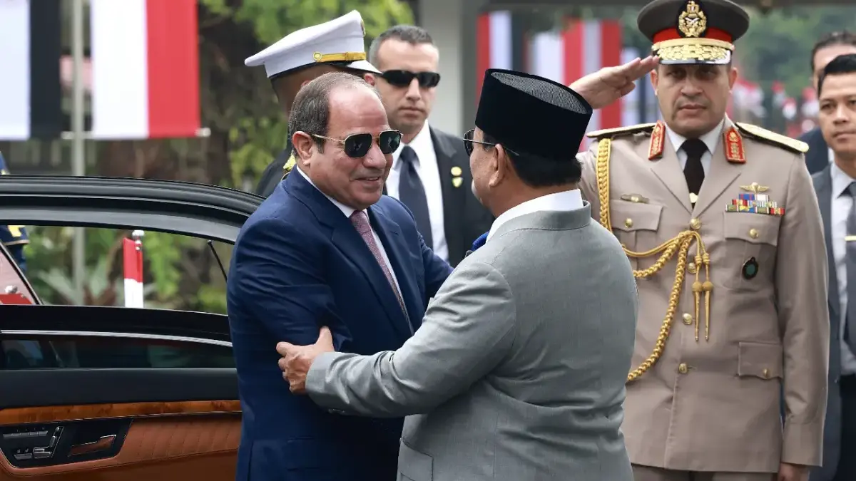 Bertemu di Jakarta, Indonesia dan Mesir Satu Suara Dukung Kemerdekaan Palestina Presiden Prabowo Subianto dan Presiden Mesir Abdel Fattah
