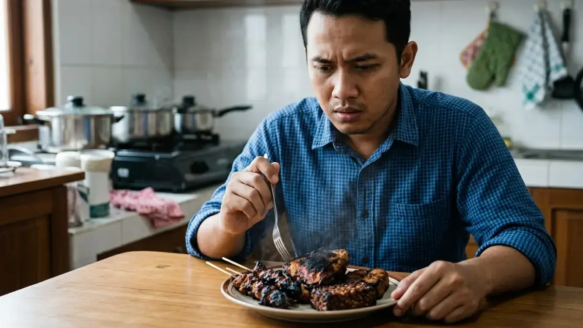 Awas! 5 Makanan Enak Ini Mengandung Bahan Pemicu Kanker Kalau Dimasak Kegosongan foto