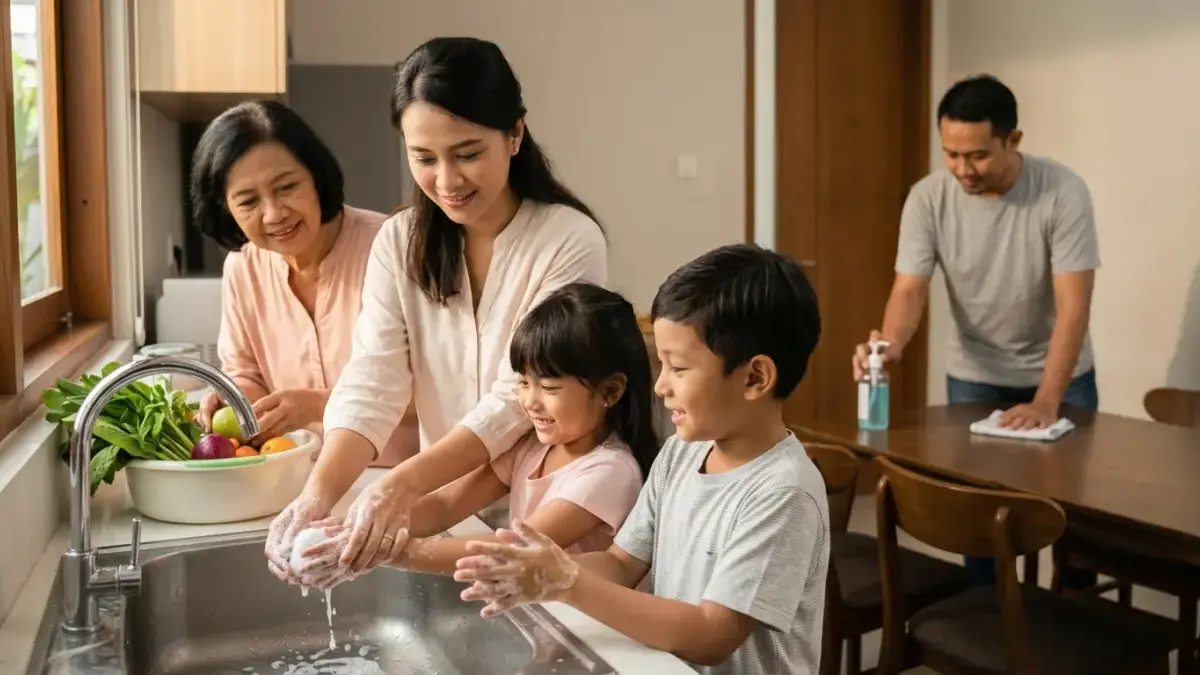 Lagi Ramai Kasus Flu Babi, Ini Cara Ampuh Jaga Kesehatan Diri dan Keluarga Foto
