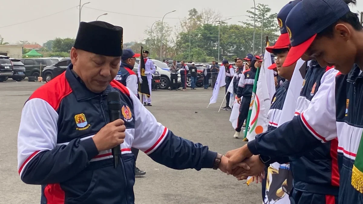 Doa Dari Ustad Ujang Busthomi, Bonus Dari Bupati Imron Menuju Porprov XV Doa Bersama Kontingen Cirebon bersama Ustadz Ujang Bustomi