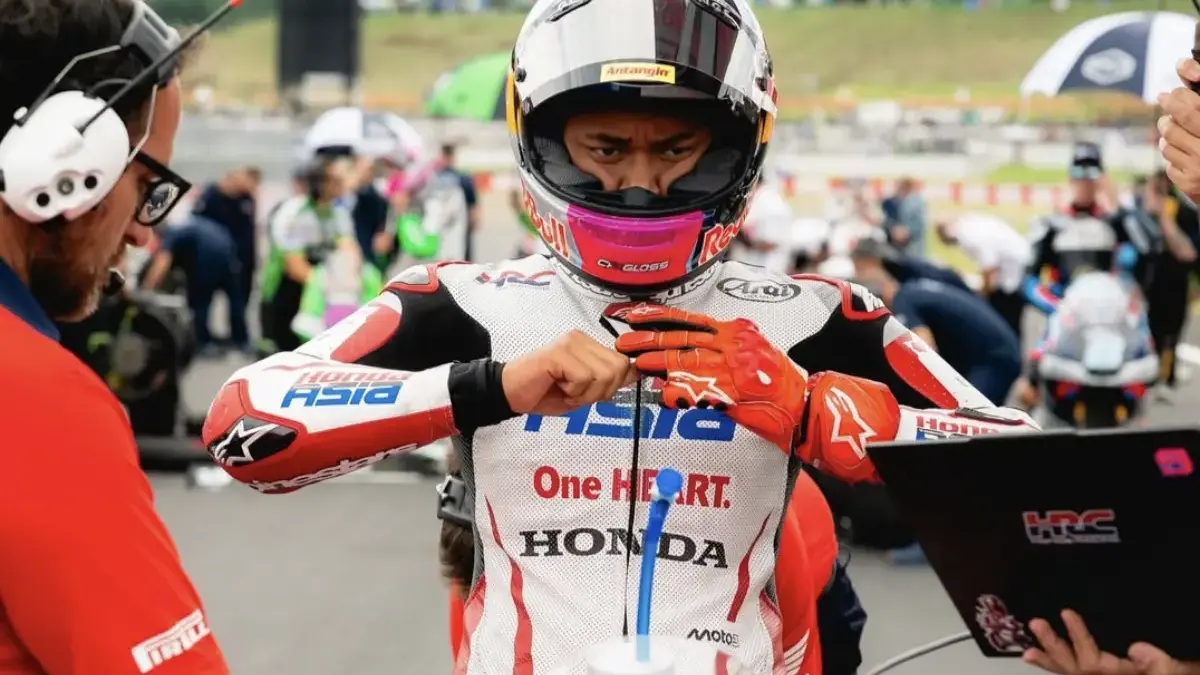 Veda Ega Pratama Gagal Gabung Aspar Team di Moto3 2027, Peluang Bertahan di Honda Capai 99 Persen! Foto