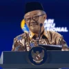 Mendikdasmen Abdul Mu\'ti saat memberikan sambutan dalam pembukaan Bulan Guru Nasional 2026 di Jakarta.