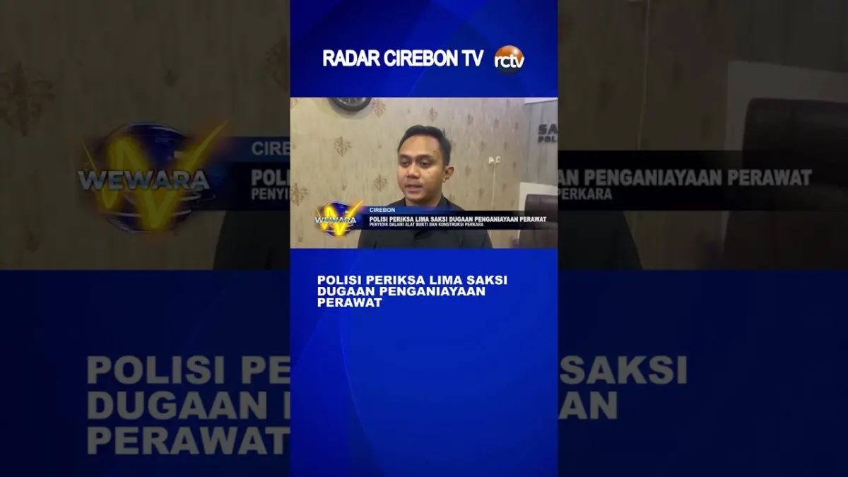 Polisi Periksa Lima Saksi Dugaan Penganiayaan Perawat