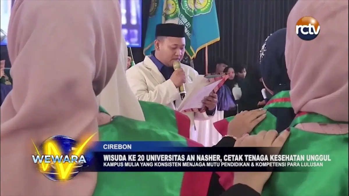 Wisuda Ke 20 Universitas An Nasher, Cetak Tenaga Kesehatan Unggul