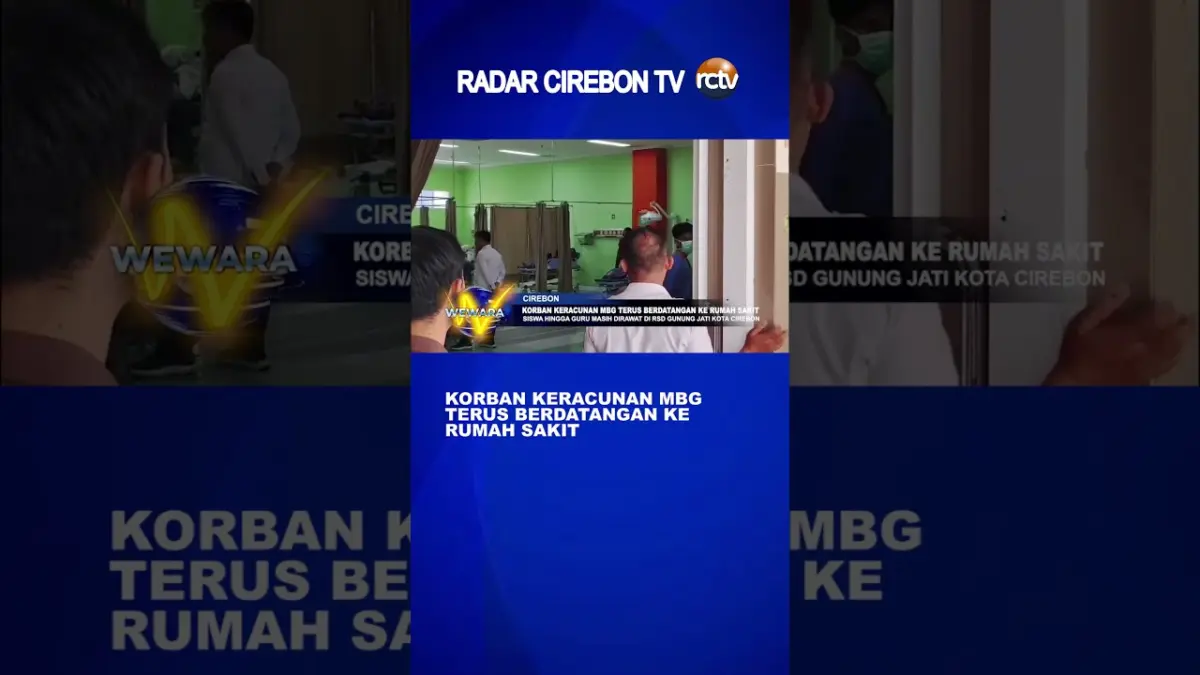 Korban Keracunan MBG Terus Berdatangan ke Rumah Sakit