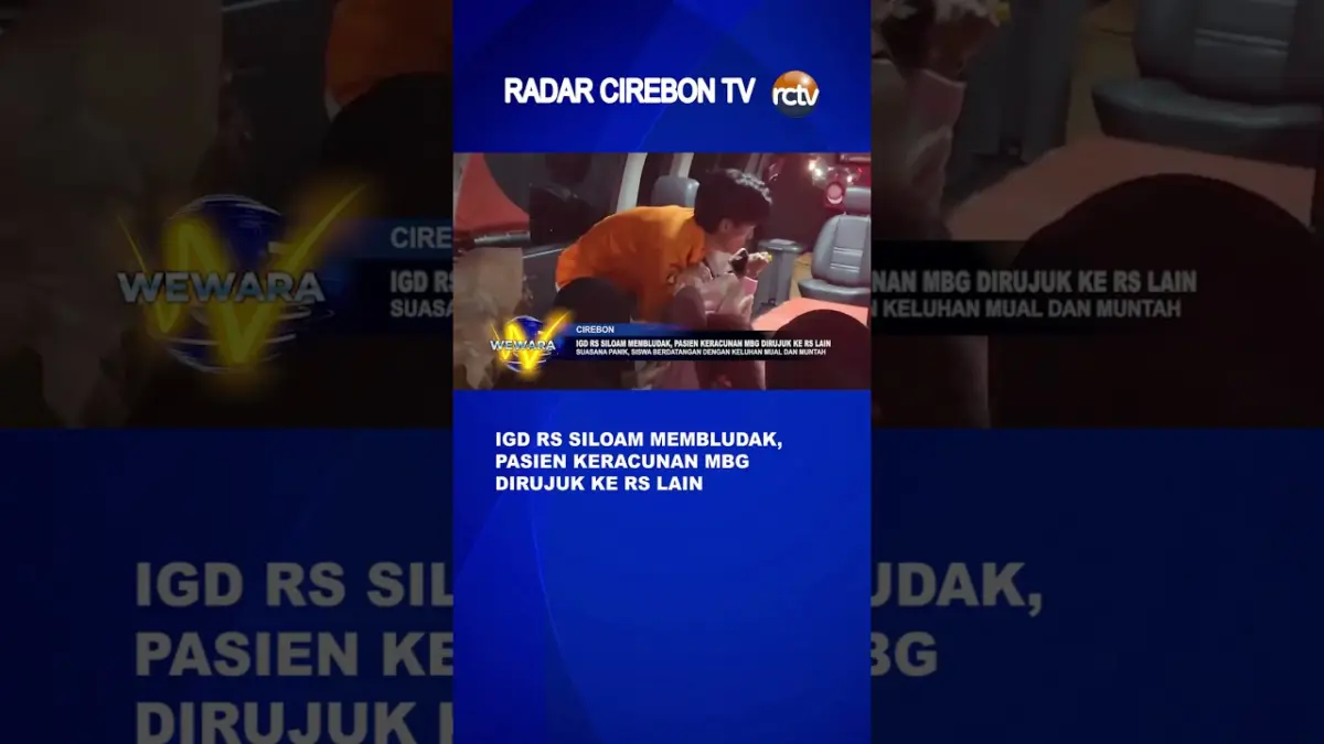 IGD RS Siloam Membludak, Pasien Keracunan MBG Dirujuk ke RS Lain