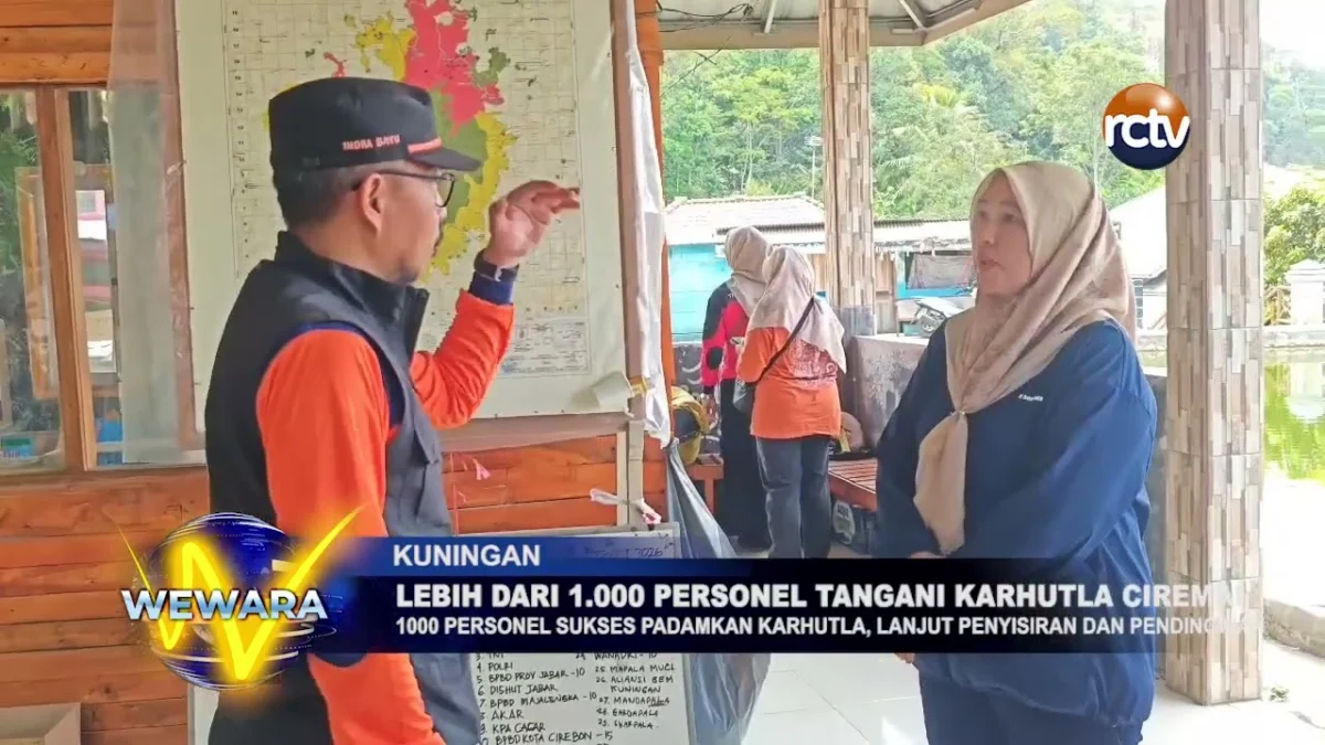 Lebih dari 1.000 Personel Tangani Karhutla Ciremai