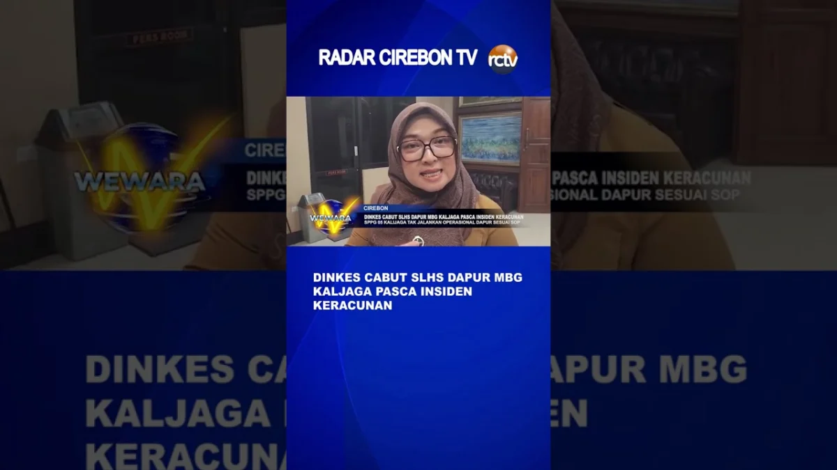 Dinkes Cabut SLHS Dapur MBG Kaljaga Pasca Insiden Keracunan