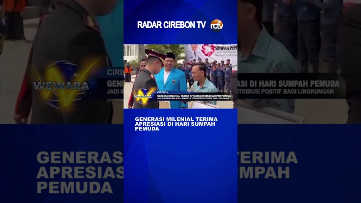 Generasi Milenial Terima Apresiasi di Hari Sumpah Pemuda
