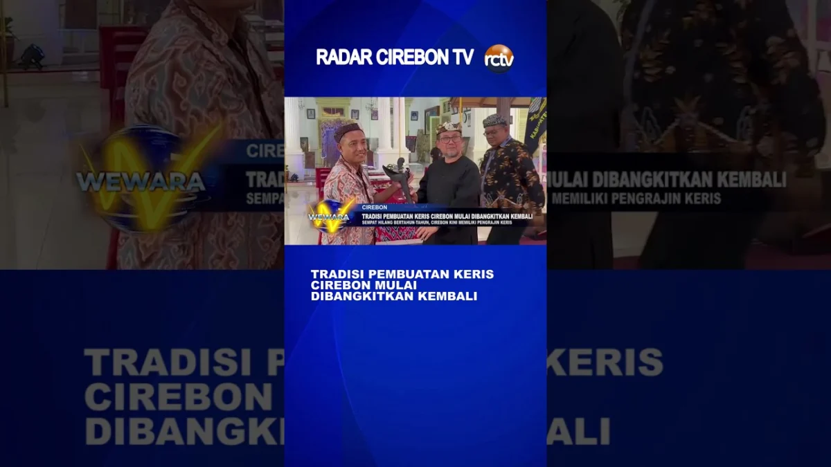 Tradisi Pembuatan Keris Cirebon Mulai Dibangkitkan Kembali