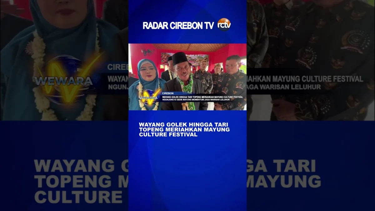 Wayang Golek hingga Tari Topeng Meriahkan Mayung Culture Festival