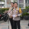 Betrand Peto saat memberikan keterangan kepada awak media usai menjalani pemeriksaan di Polda Metro Jaya.